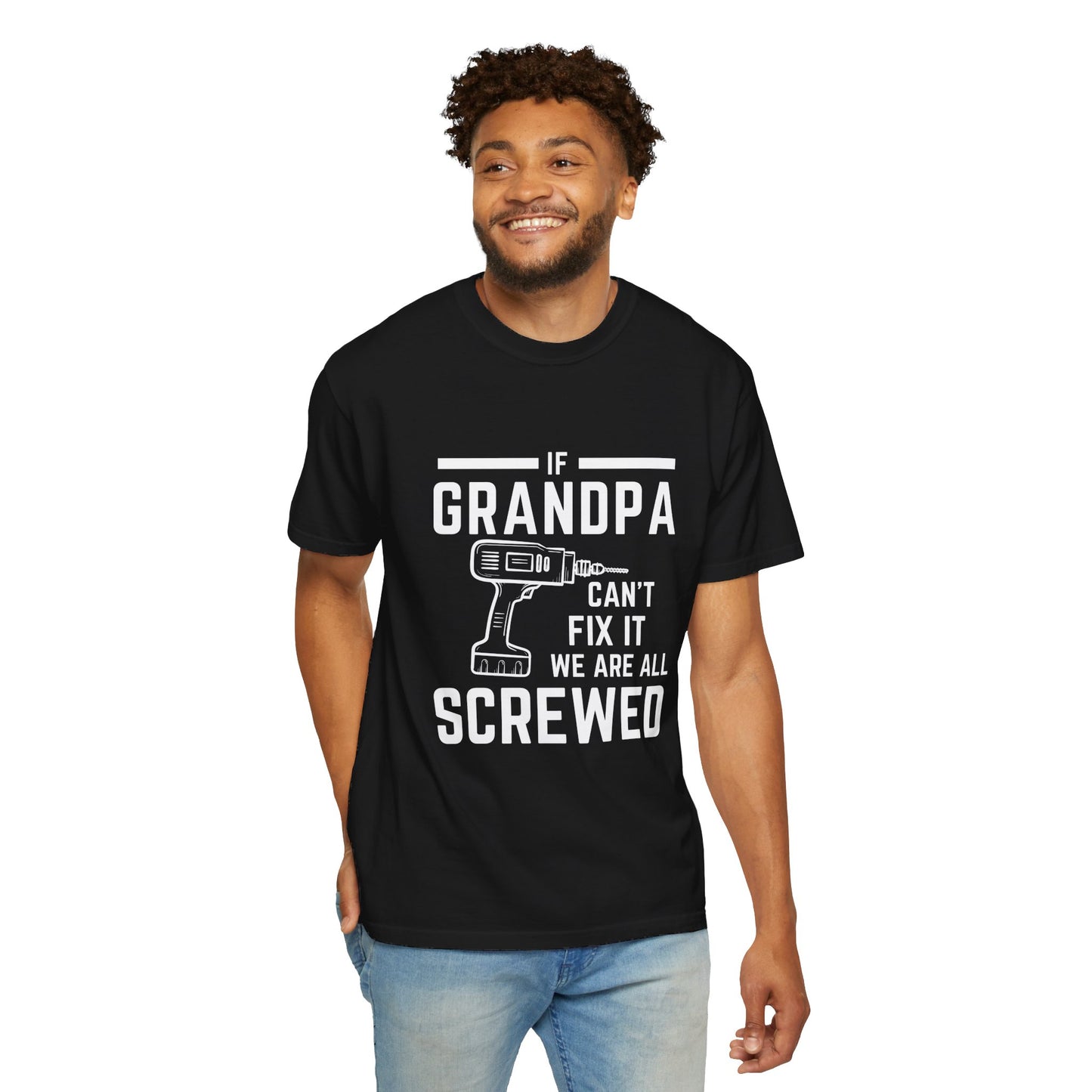 For Grandpa | Unisex Garment-Dyed T-shirt