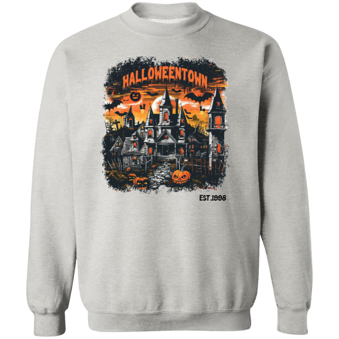 Vintage Look Halloweentown Sweatshirts | Spooky House