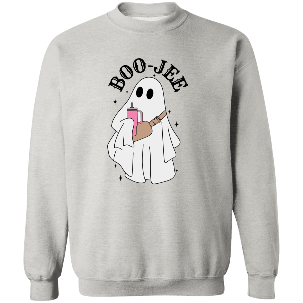 Cute Boo-Jee Ghost Halloween Sweatshirts | Hoodie or Crew Neck