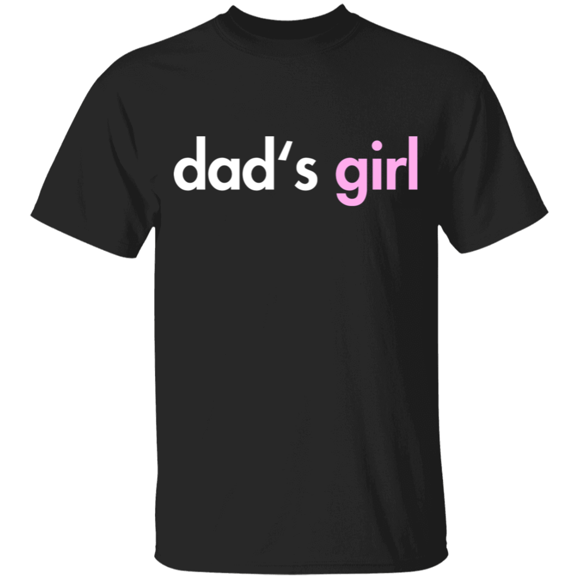 Father/Daughter Matching Girldad and Dad's girl T-shirts