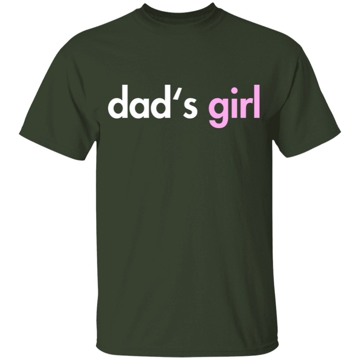 Father/Daughter Matching Girldad and Dad's girl T-shirts