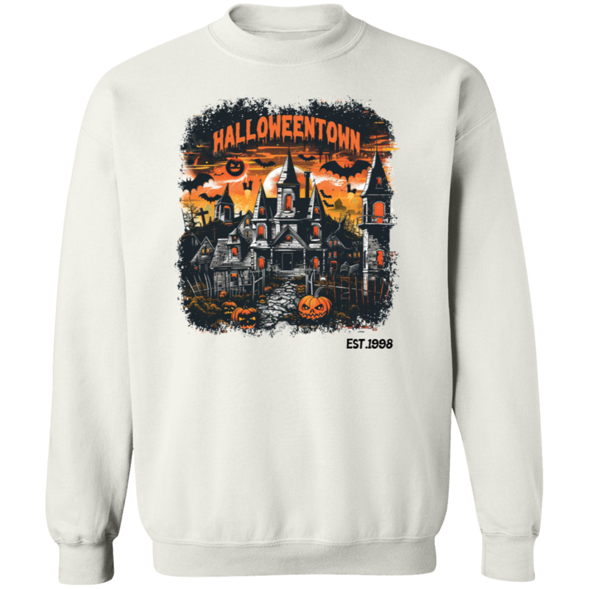 Vintage Look Halloweentown Sweatshirts | Spooky House