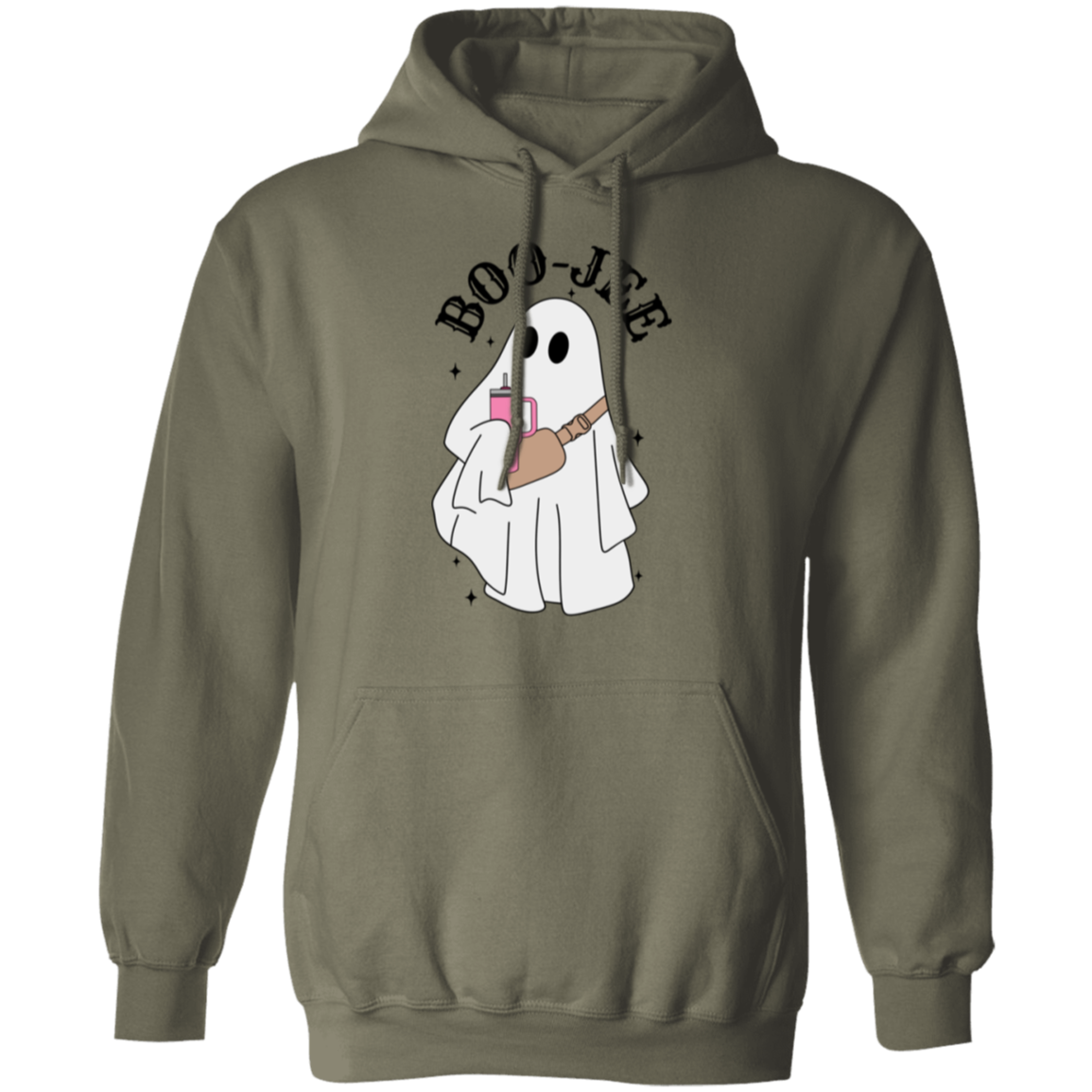 Cute Boo-Jee Ghost Halloween Sweatshirts | Hoodie or Crew Neck