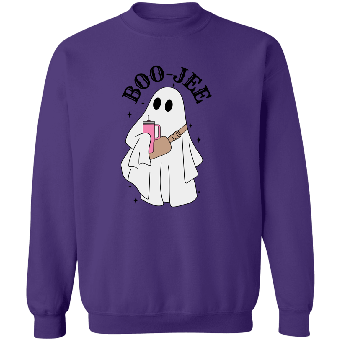 Cute Boo-Jee Ghost Halloween Sweatshirts | Hoodie or Crew Neck