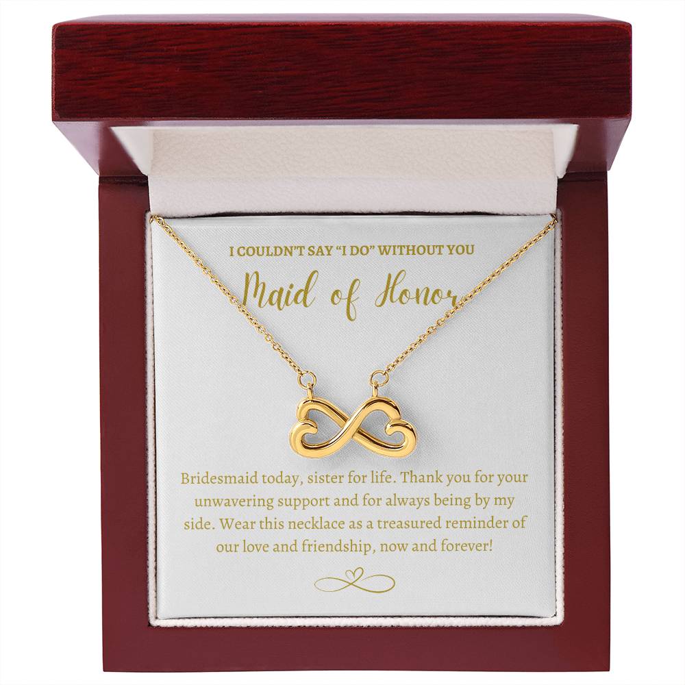 Endless Love Necklace | Maid of Honor Gift