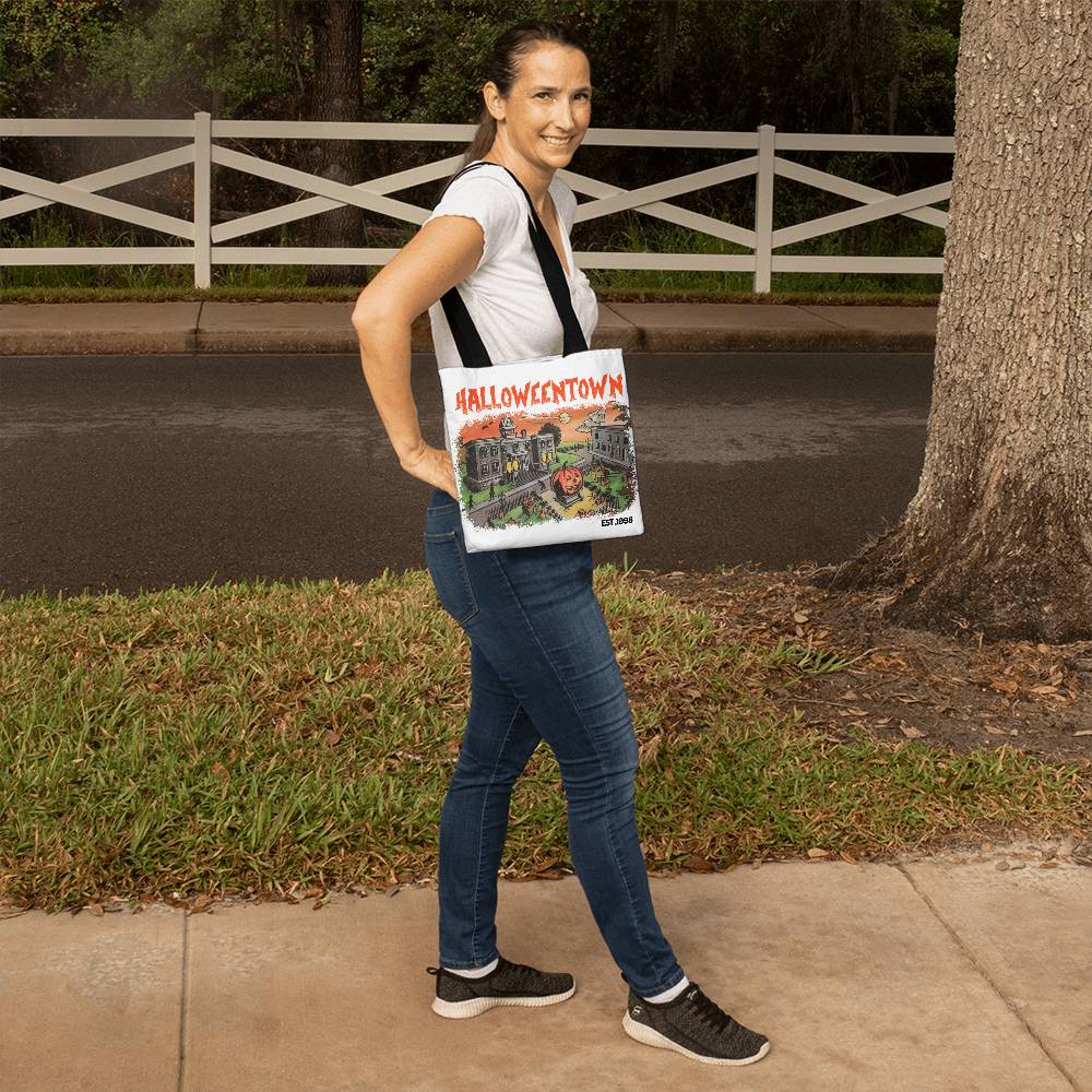 Halloweentown Vintage Look Canvas Tote | Movie Nostalgia Design