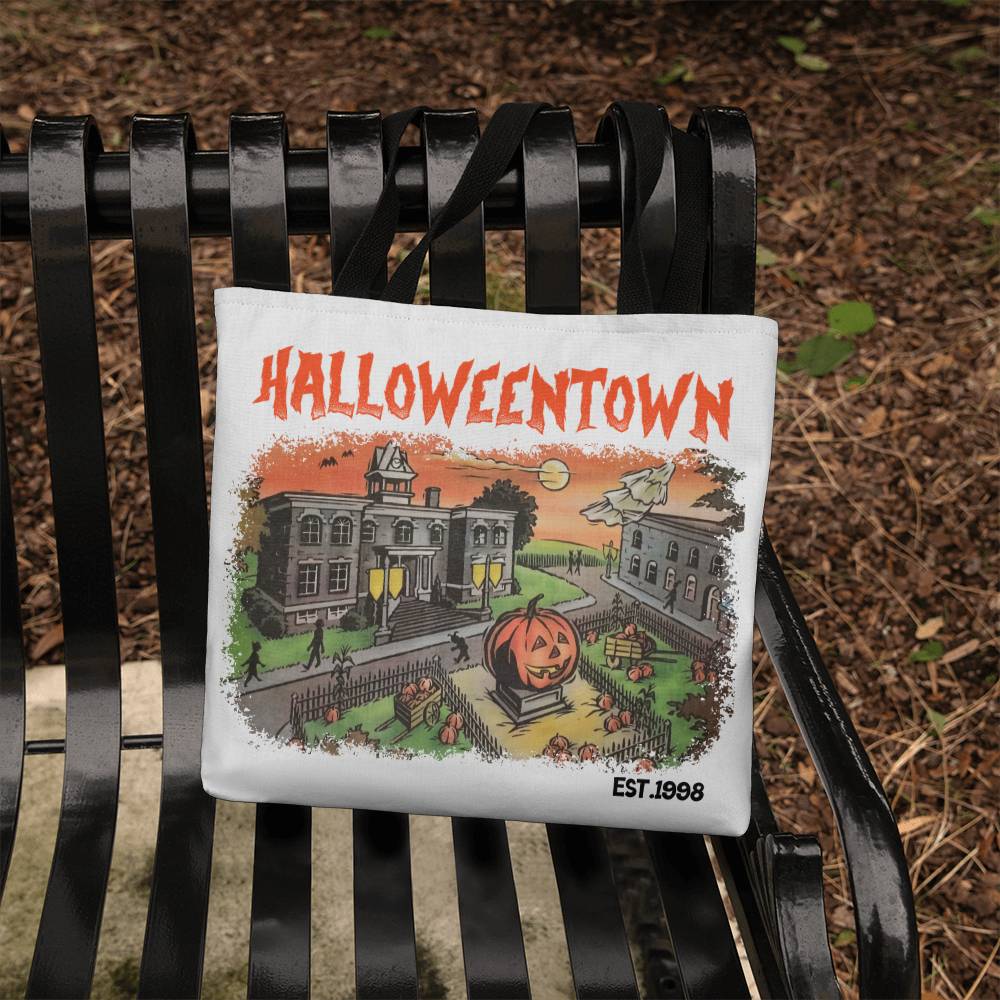 Halloweentown Vintage Look Canvas Tote | Movie Nostalgia Design