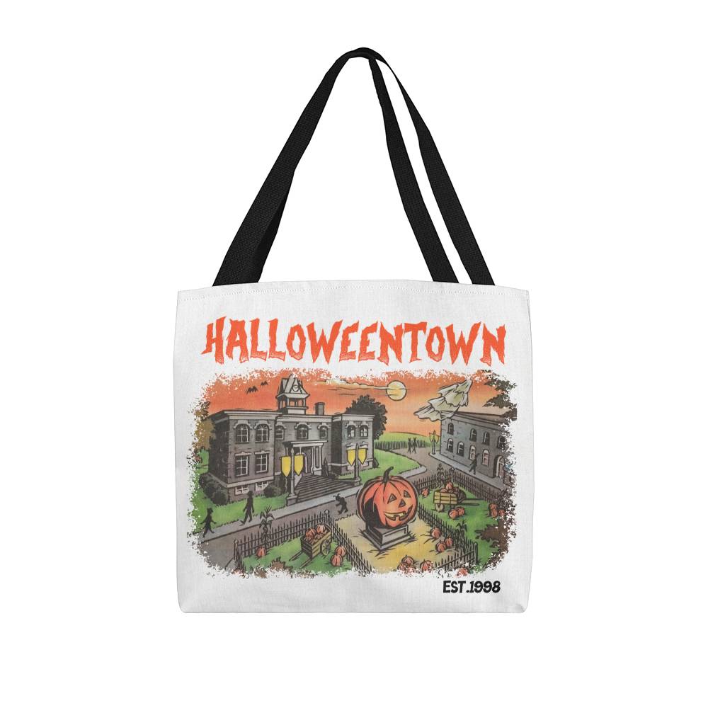 Halloweentown Vintage Look Canvas Tote | Movie Nostalgia Design