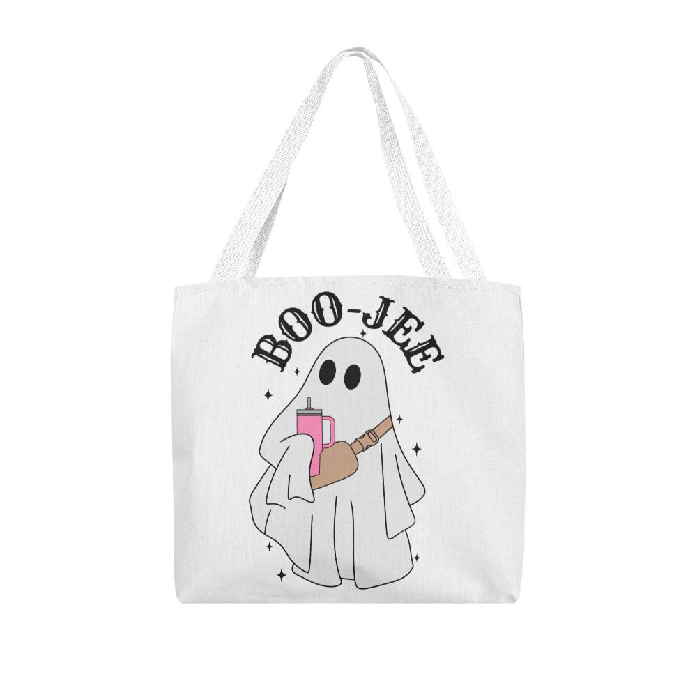 Cute Halloween Boo-Jee Ghost Tote