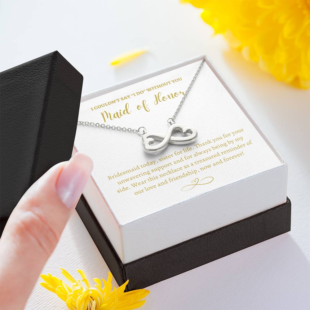 Endless Love Necklace | Maid of Honor Gift