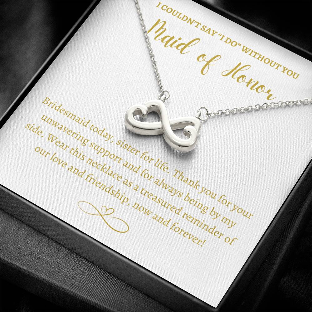 Endless Love Necklace | Maid of Honor Gift