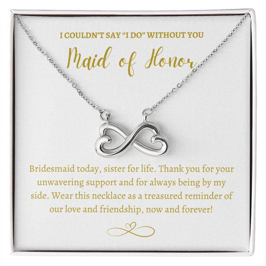 Endless Love Necklace | Maid of Honor Gift