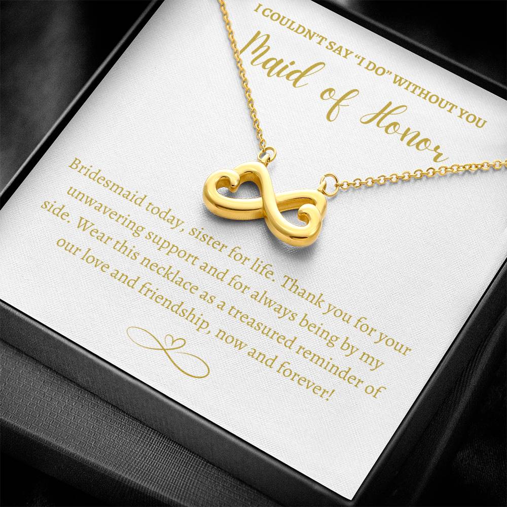 Endless Love Necklace | Maid of Honor Gift