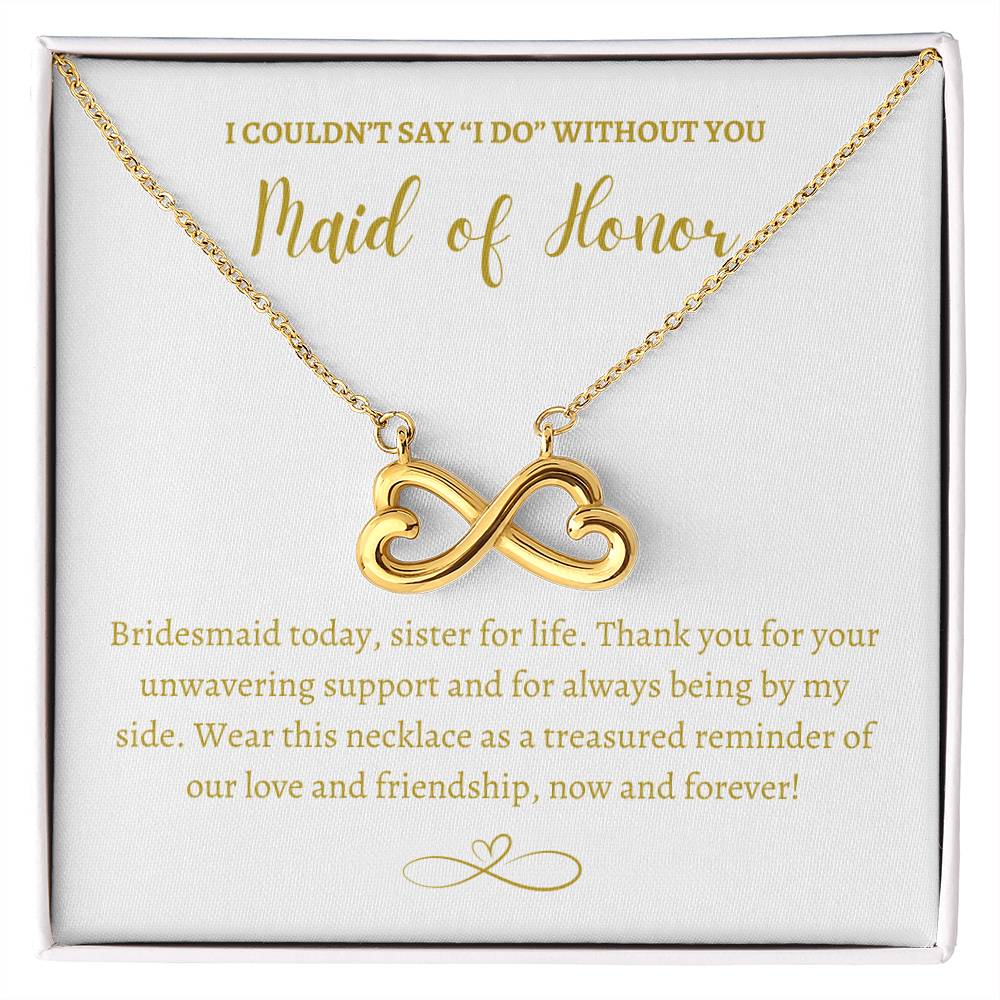 Endless Love Necklace | Maid of Honor Gift